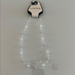 Napier Silver Chain Necklace